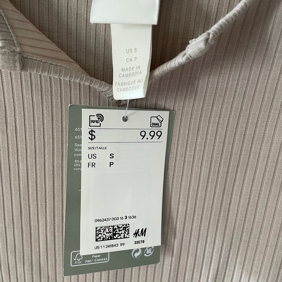 H&M tan bodysuit - Picture 2 of 3